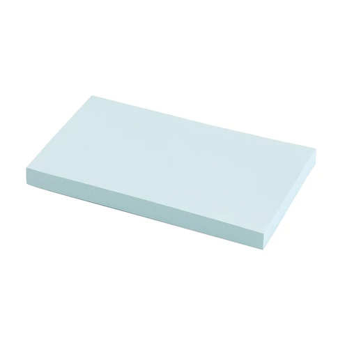 Jegyzettömb öntapadó, 76x127mm, 80lap, Bluering® , pasztellkék