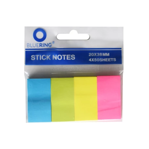 Bluering jelölőcímke 20x38 mm 4x50 lap papír