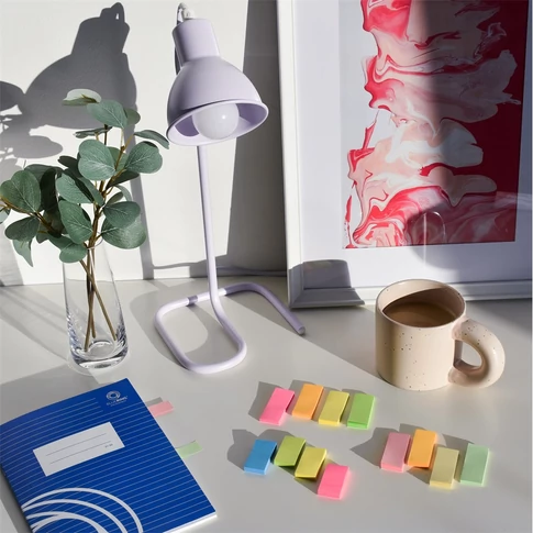 Papír oldaljelölő címke 20x38 mm 4x50 lap Bluering