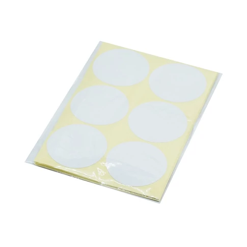 Etikett címke, 40mm, körcímke 60 db/csomag Bluering® fehér