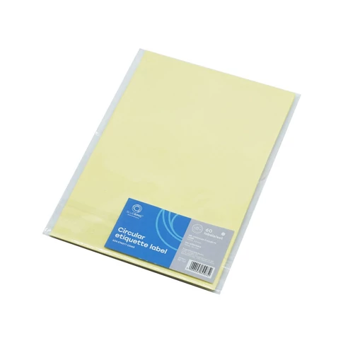 Öntapadó körcímke 50 mm irodai jelölés