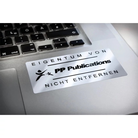 Etikett címke, ipari poliészter, 210 x297 mm, 1 címke/ív, 20 ív/doboz, Avery ezüst