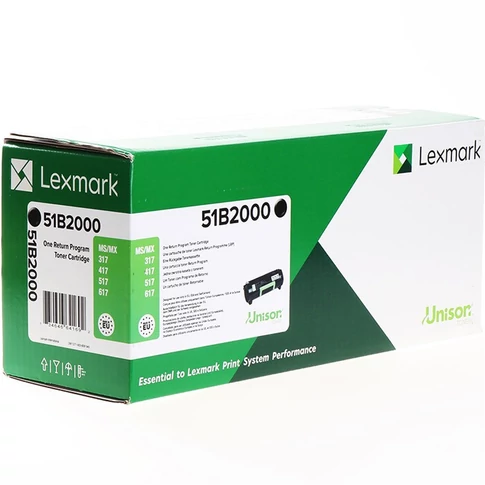 Lexmark MS317/MX317 toner ORIGINAL 2,5K 