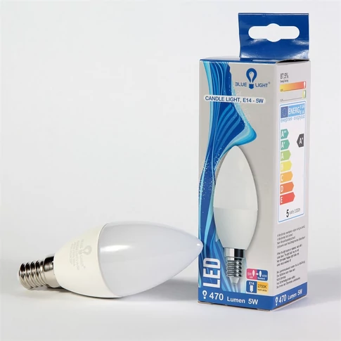 Led 5W E14 470lm 2700k BLUE LIGHT