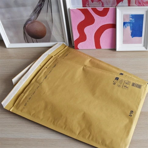 Barna Bluering légpárnás boríték 19/I – szilikon belső béléssel és nagy mérettel