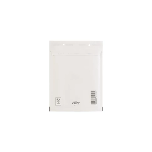 Fehér légpárnás tasak, 13C szilikon boritek 170 x 225 mm - kisebb termékek biztonságos csomagolásához