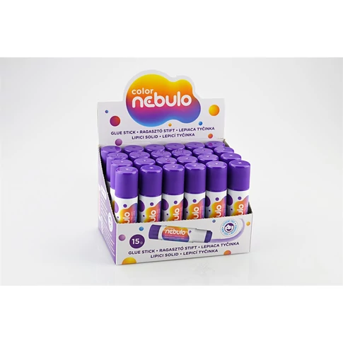 Ragasztóstift színváltós 15gr NEBULO
