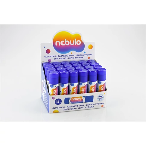 Iskolai ragasztóstift Nebulo 15 g – kreatív alkotáshoz, ragasztáshoz, kollázshoz, óvodai és iskolai kellék