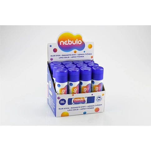 Nebulo 36 g ragasztóstift, oldószermentes, tiszta kenhetőség