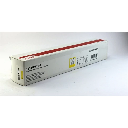 Oki C332/MC363 toner yellow ORIGINAL 3K 