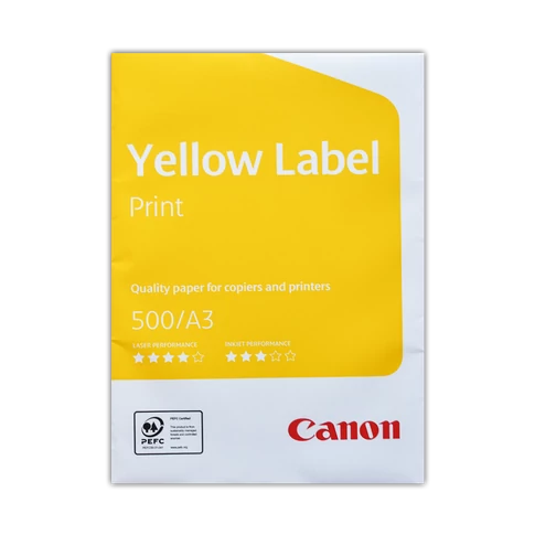 Canon Yellow Label A3 papír – professzionális nyomtatási minőség minden alkalommal