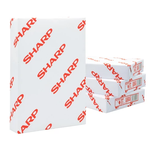 Sharp A4-es, 80 g/m² súlyú, fehér másolópapír 500 íves csomagban – lézer- és tintasugaras nyomtatókhoz, irodai és otthoni használatra