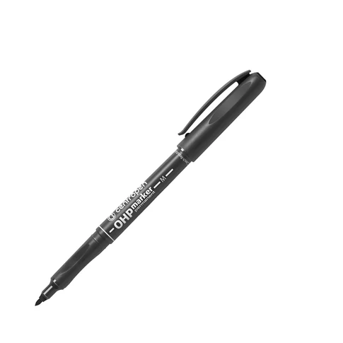 Centropen 2637 OHP alkoholos permanent marker, 1 mm közepes hegy, fekete tinta