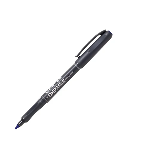 Centropen 2637 M OHP alkoholos permanent marker kék, 1 mm – fóliára (OHP) és sima felületekre való precíz jelöléshez