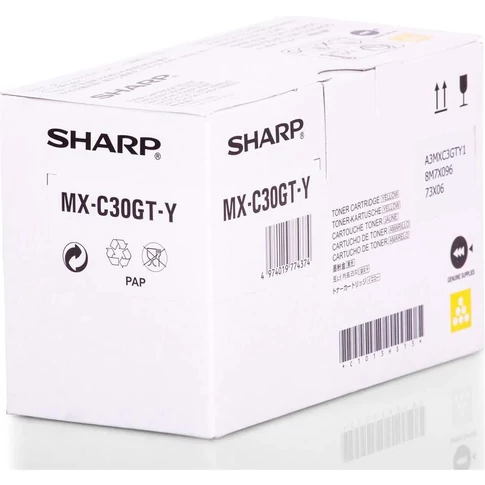 Sharp MXC30 toner yellow ORIGINAL 