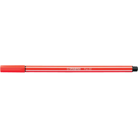 Rostirón, filctoll 1mm, M STABILO Pen 68 piros