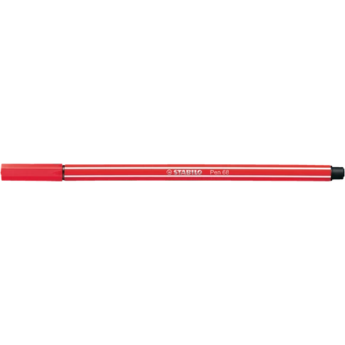 Rostirón, filctoll 1mm, M STABILO Pen 68 kármin piros