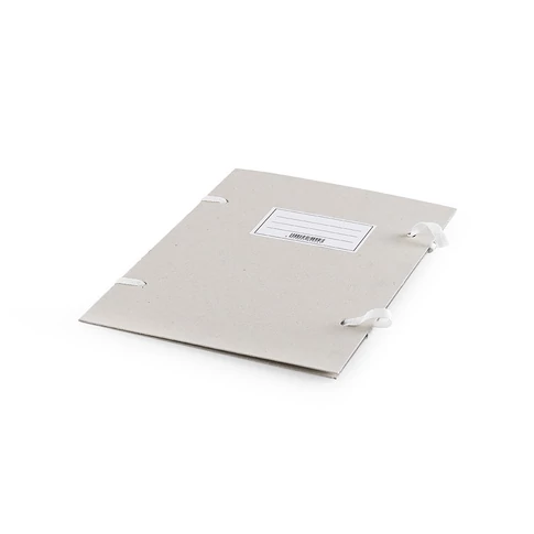 Bluering® A4 szalagos irományfedél, 1050 g/m² erős kartonból, 1,5 m átkötő szalaggal, feliratozható gerinccel