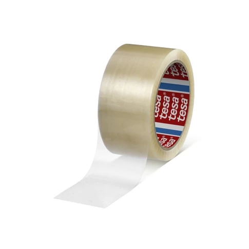 Tesa 4280 átlátszó ragasztószalag 48 mm széles, 66 m hosszú, PP hordozóval, kartondoboz lezárására