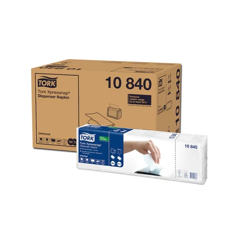 Szalvéta adagolóba 1125 ív/csomag 8 csomag/karton fehér Xpressnap® Tork_10840