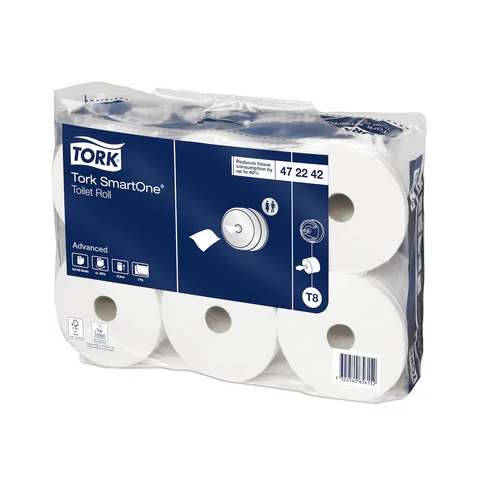 Tork Smart One toalettpapír, 2 rétegű, 6 tekercses csomag