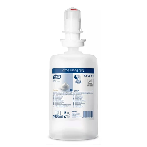 Habszappan kézkímélő 1 liter S4 Tork_520501_enyhén illatosított