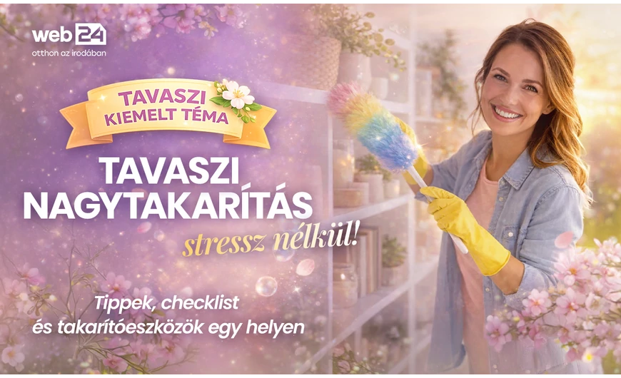 Tavaszi nagytakarítás stressz nélkül: tippek, checklist és takarítóeszközök egy helyen