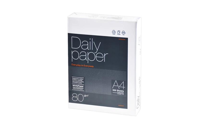 Másolópapír A4, 80g, Daily Paper – A tökéletes választás irodai nyomtatáshoz